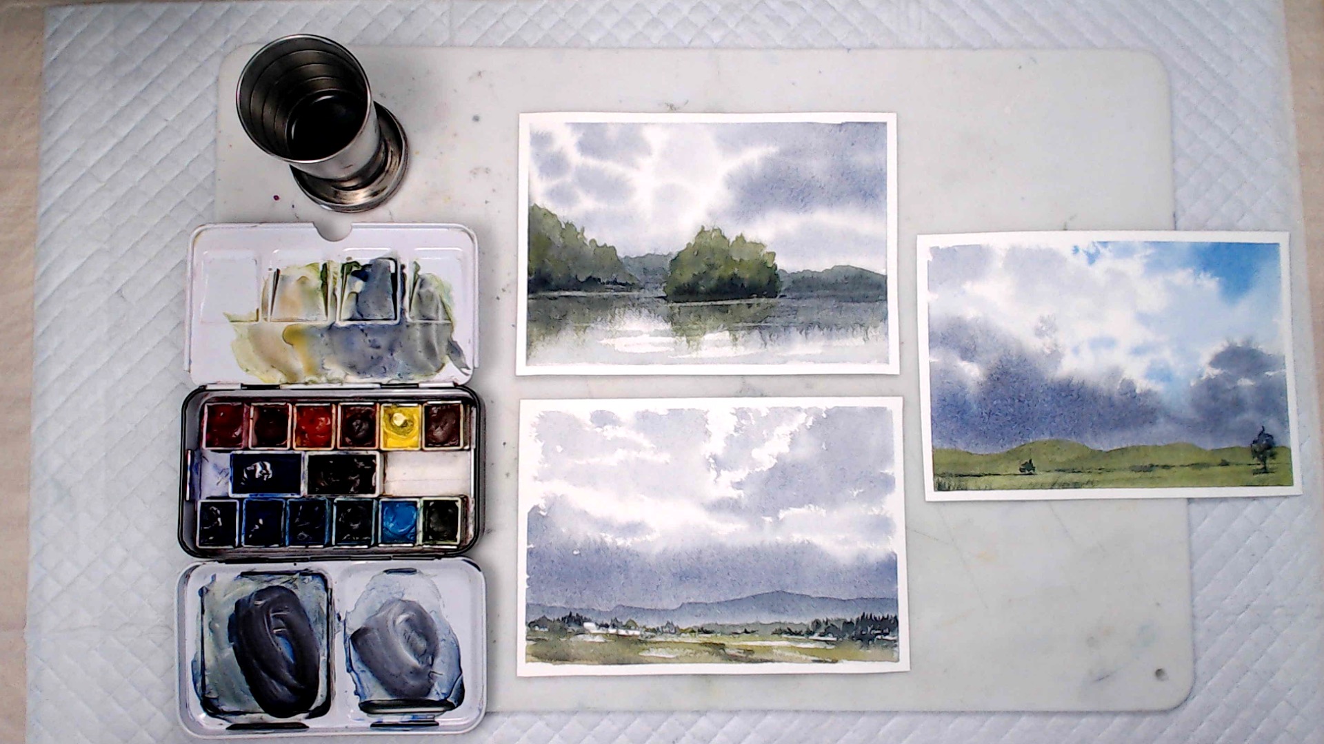 Backlit Clouds Variations Dragonfly Spirit Studio